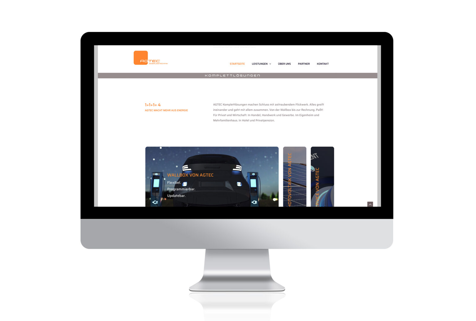 AGTEC Website Leistungen: Wallbox von AGTEC